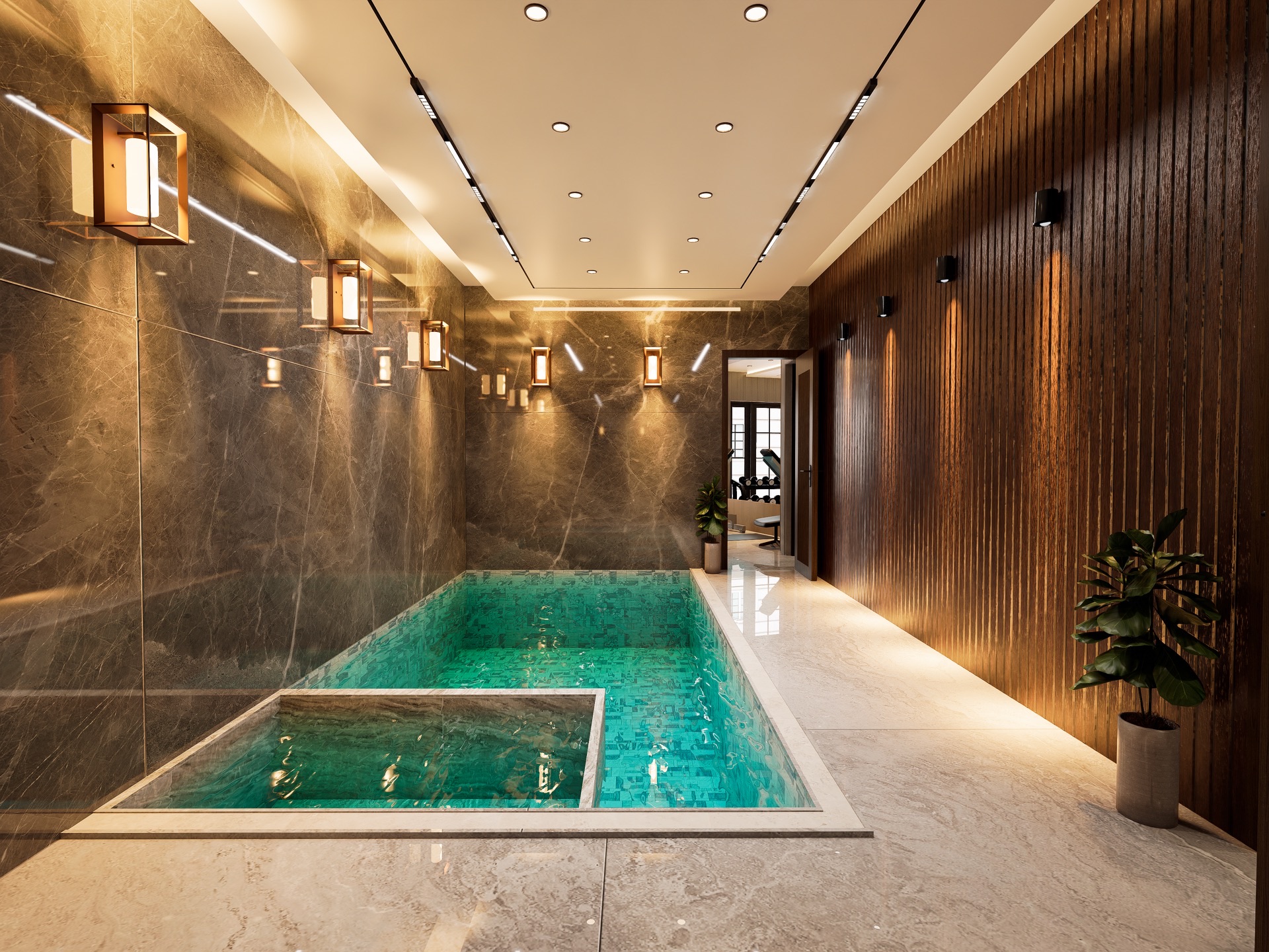 MH Grande 28 — Sala de fitness equipada