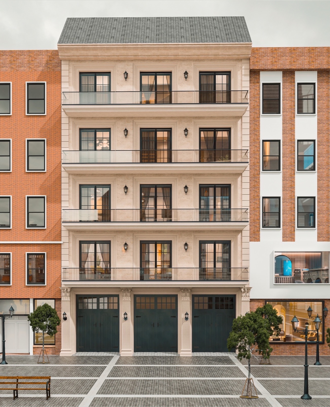 MH Grande 28 — Fachada de Calle Cavas, Calahorra