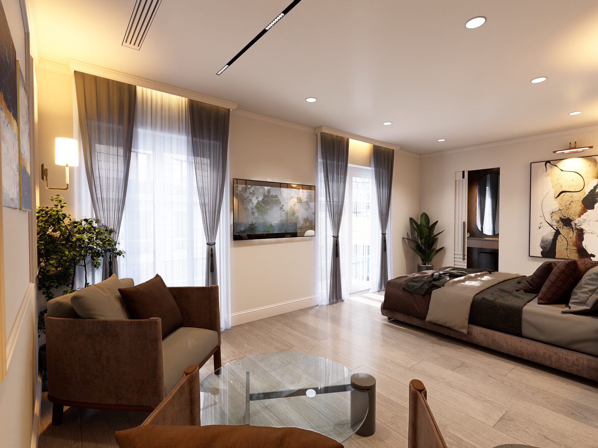 MH Grande 28 — Suite principal, zona de descanso