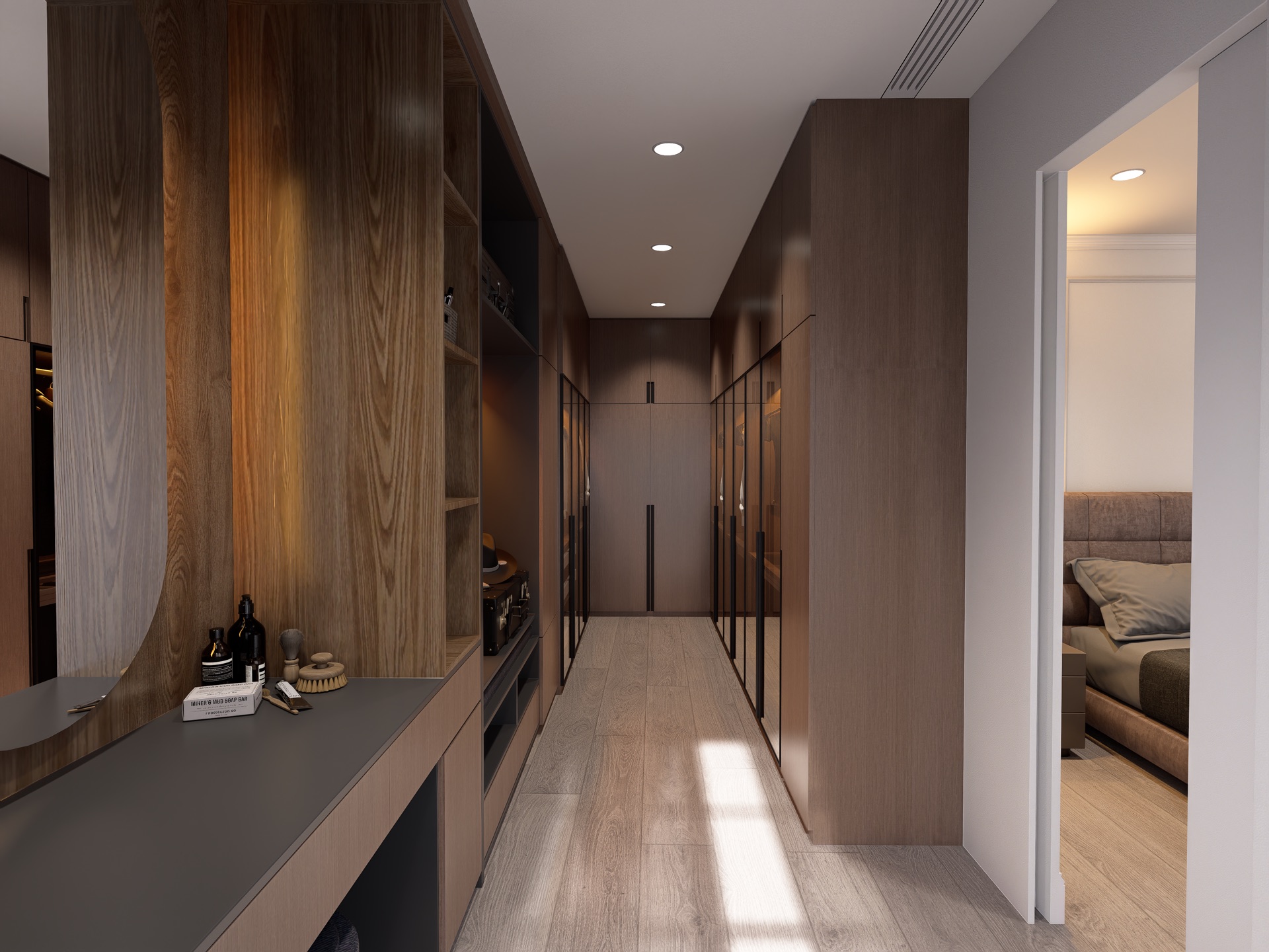 MH Grande 28 — Suite principal con luz natural